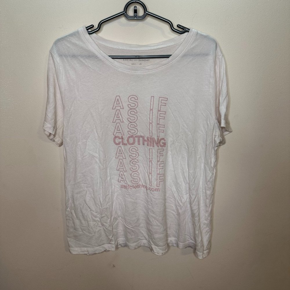 AS IF Brand Tee